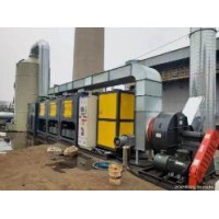 河北废气催化燃烧设备订做厂家_泊头智翊除尘设备加工VOCS催化燃烧设备