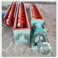 干湿粘性大等物料输送难题蛟龙无轴螺旋输送机