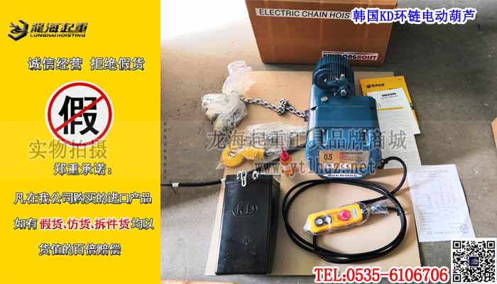韩国KD环链电动葫芦单条大图