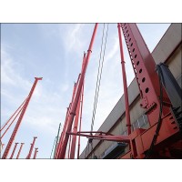 黑龙江螺旋钻机/河北鼎峰工程机械加工螺旋钻桩机