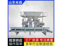 全自动包装码垛设备双工位双螺旋包装机