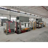 国森牌1000T模压碳纤维板成型热压机 轻质材料板压板机