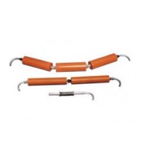 广东弹簧托辊组公司-跃兴输送厂家订购弹簧托辊组