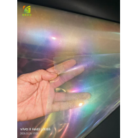 七彩离型膜 五彩离型膜  彩虹烫画离型膜  幻彩反光印刷膜  段彩反光转印膜