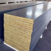 环保彩钢岩棉板定制多规格可选适用范围广