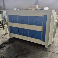 颗粒炭净化器废气处理吸附过滤用干式过滤器 活性炭环保箱工业