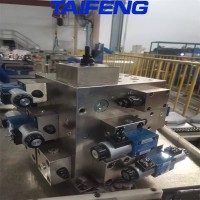 四柱油压机双泵进油插装阀YJ32-500XCV