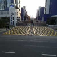 苏州厂区安全逃生通道划线 苏州工厂人行通道标线标准