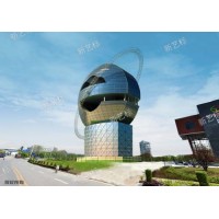新艺标环艺 重庆艺术建筑塑造 贵州旅游IP设计 墙体彩绘设计