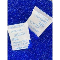 厂供变色蓝胶干燥剂可循环使用电子仪器用2克蓝珠干燥剂