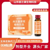 肉苁蓉原浆植物饮品功能草本养生饮原汁原液小批量定制