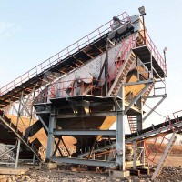 组合一体式模块化破碎站矿山建筑垃圾处理高效节能移动破碎设备供应