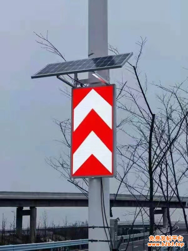 太阳能自发光指示标志