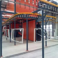 电泳静电喷涂一体化涂装生产线