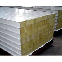 彩钢板夹芯板防火岩棉板泡沫板瓦楞板隔墙活动板房外墙围挡保温