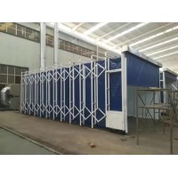 移动伸缩式喷漆房制造商