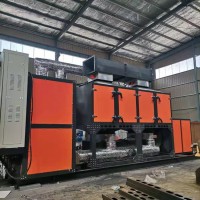 催化燃烧设备活性炭吸附脱附一体有机废气处理催化燃烧一 体机设备