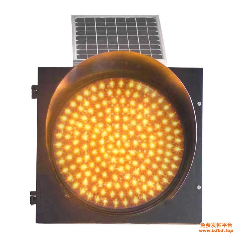 太阳能黄闪灯