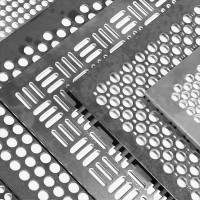 不锈钢长孔洞洞板  按图纸定制冲孔板
