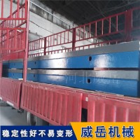 抗变形铸铁平台 8米*9米 坚固 耐用 试验平台检验精准