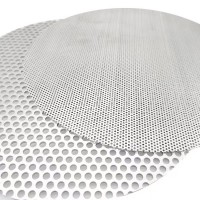 生产加厚镀锌冲孔网板  铁材质圆孔板