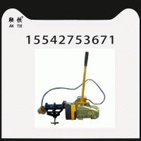 　鞍铁电动钢轨端面打磨机铁路设备|作业现场