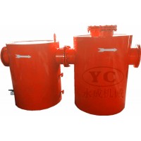 研发生产高瓦斯煤矿需要的双筒水封式防爆器