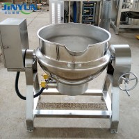 商用牛羊肉卤煮锅  大型凉粉搅拌炒锅 食堂酒店熬粥熬汤卤煮锅 夹层锅