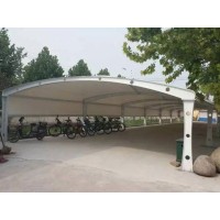 山东膜结构自行车棚施工费用