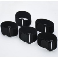 方扣魔术贴捆绑带	五金防滑扣魔术贴捆绑带