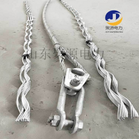 OPGW光缆接续金具地线安全备份线夹预绞式安全备份线夹