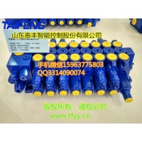 山东济宁厂家直销二通插装阀挖掘机专用阀块