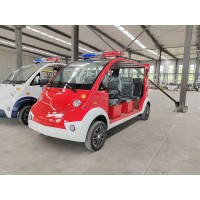 悍逸6座封闭巡逻车 学校机场园区景区治安电动巡逻车 节能环保