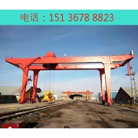 为什么集装箱门机普遍采用双悬臂结构