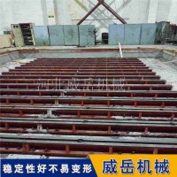Ｔ型槽铸铁地轨承重力强　铸铁地轨防潮耐磨　威岳铸造