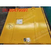 矿用无压风门 手动智能闭锁型无压风门
