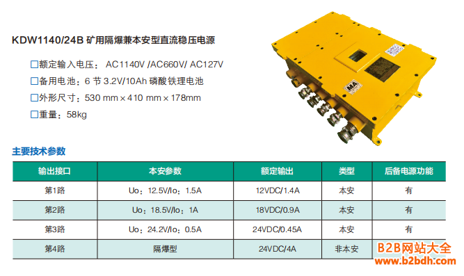 KDW127 24B的参数