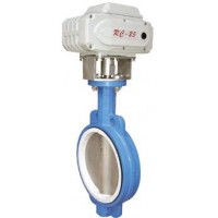 电动衬氟蝶阀、电动给水阀