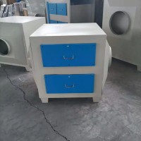 pp活性炭吸附装置过滤器  活性炭 吸附箱 喷烤漆废气 处理设备二级干式