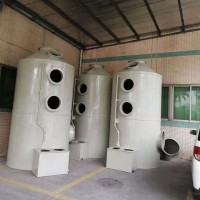 PP喷淋塔 净化除尘除臭设备酸雾净化塔 工业有机废气处理喷淋塔