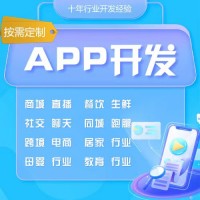 APP开发定制微信小程序商城制作外卖教育直播跑腿软件定制开发