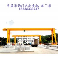 A型龙门吊在大吨位起吊作业中的表现如何