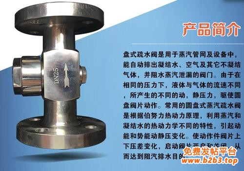 热动力式蒸汽疏水阀5