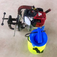 NZG-31II型内燃钢轨钻孔机 铁轨养护自动给水打孔机