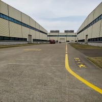 苏州昆山厂区道路画人行通道线、斑马线多少钱一米