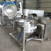 蜜饯高粘度炒锅 炒火锅底料机 辣椒酱行星搅拌炒锅 牛肉酱搅拌炒锅 月饼馅料炒锅