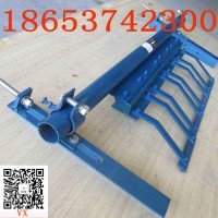 合金头道清扫器，刀头耐磨、易更换刀头