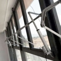 电动链条曲臂/链条开窗器，消防联动电动开窗器