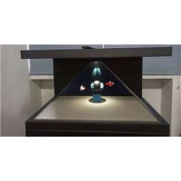 270度全息商场展柜 珠宝首饰多面展示3D全息玻璃金字塔 生产厂家