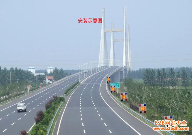 停字爆闪灯安装示意图